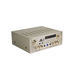 M profesyonel 2x80W Bluetooth amplifikatör 2 kanal Stereo Bluetooth amplifikatör FM/USB/SD kart/MIC IN - Product Image 4