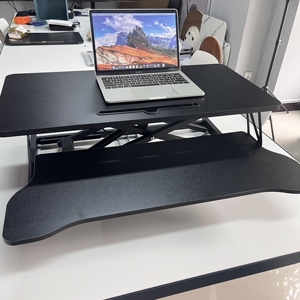 Escritorio de ordenador moderno, minimalista y de alta gama para oficina en casa, escritorio de ordenador ajustable en altura - Product Image 5