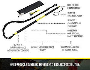 Suspension <strong>Trainer</strong> Basic Kit Core Strength &amp; Cardio Training System for Full-Body Workouts - Product Image 6