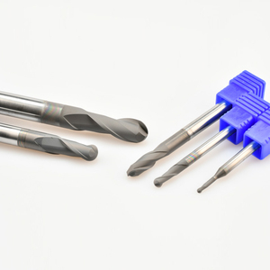 Micro kim cương tráng cacbua dài chiều dài cuối <span class=keywords><strong>Mill</strong></span> phay Cutter cho Graphite, sợi carbon, và vật liệu composite khác - Product Image 4