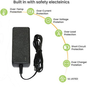 <strong>Input</strong> 220V 50Hz Switch Mode <strong>Output</strong> 12V/13V/19V/19.5V DC 1A/1.8A/3A/4A LED Desktop Power <strong>Transformer</strong> Electronic Use 35W/36W Coil - Product Image 6