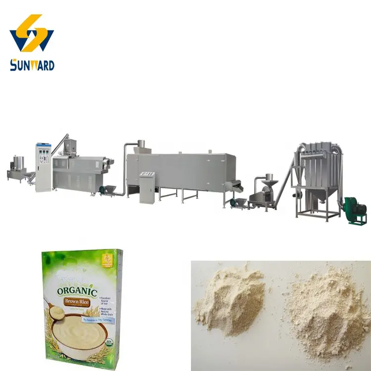 Linea di produzione nutrizionale della polvere della macchina dell'alimento per bambini del CE linea di processo della polvere di nutrizione infantile