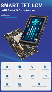 STONE 5 Inch Lcd Display 800*480 Industrial Grade for <strong>Arduino</strong> Touch Screen IPS STWA050WT-01 With <strong>Control</strong> Board RS485/232