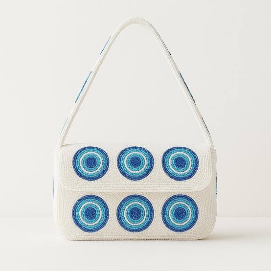 น้ำเงิน ขาว