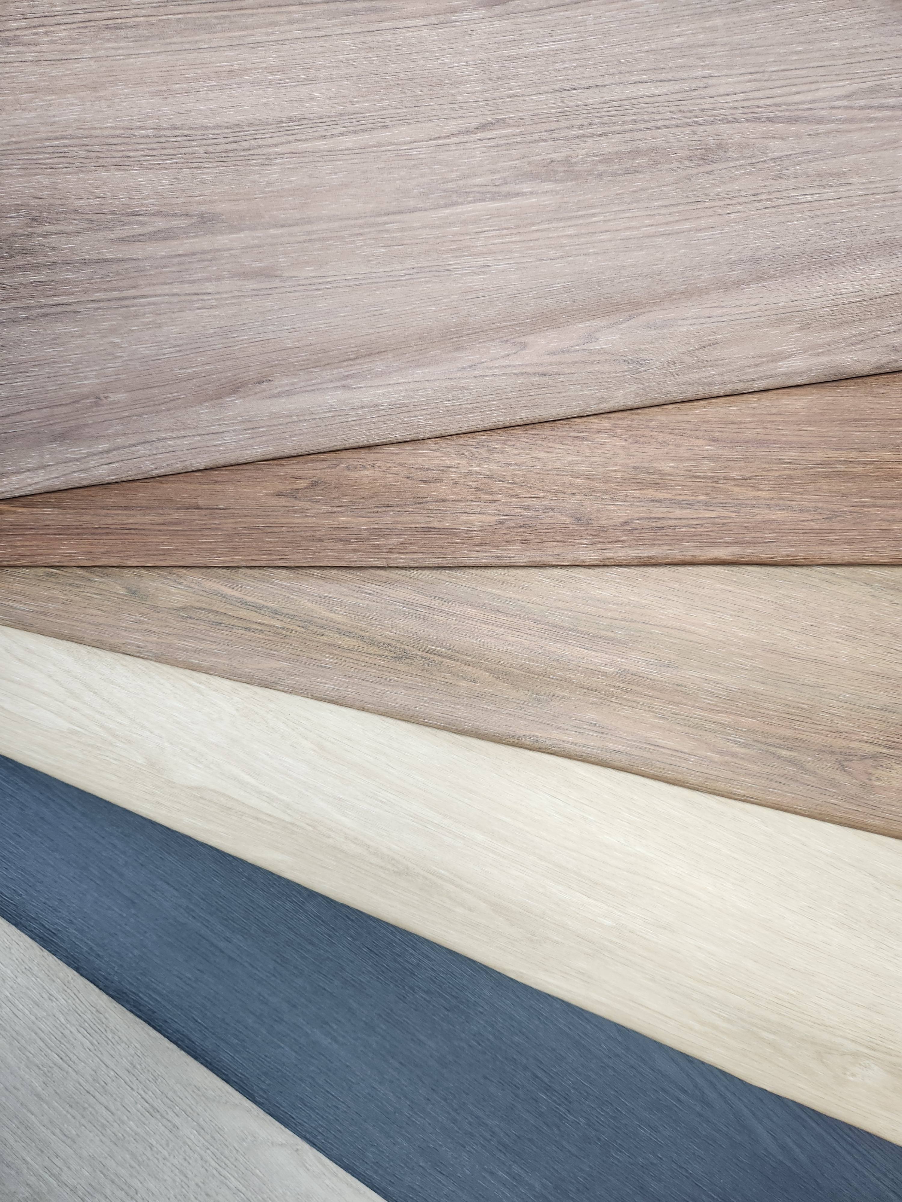 Various colors and wood grain pattern