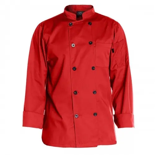 Giacche da cuoco professionali in cotone nero ristorante cuoco uniforme Design classico cappotto da cuoco