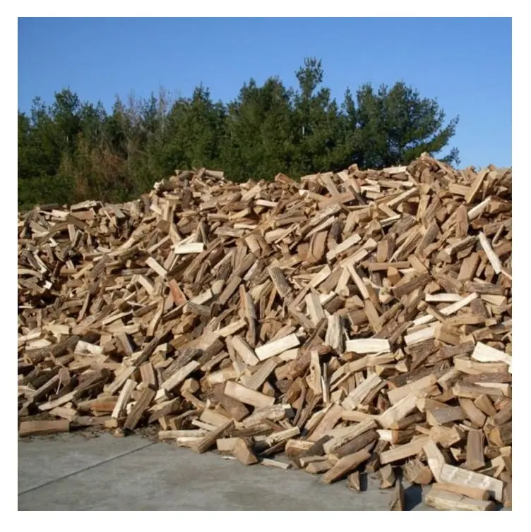 Toptan fiyat isıtma sistemi için kurutulmuş ladin yakacak odun toplu stok satılık