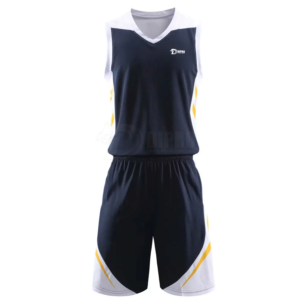 Kit de juegos de uniformes de baloncesto de entrenamiento Uniforme de baloncesto duradero Hecho en fábrica Uniforme de baloncesto de último diseño