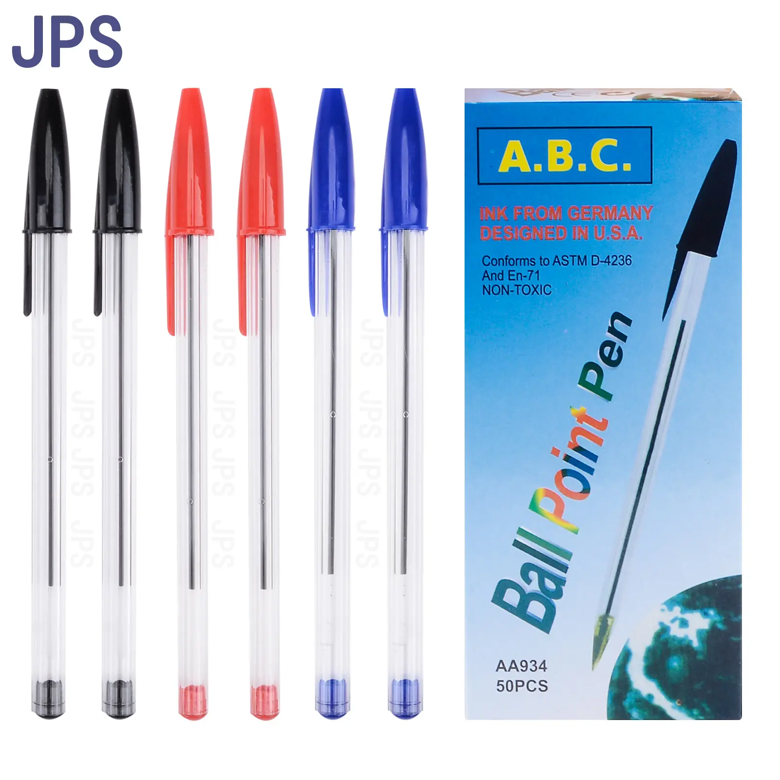 JPS OEM BolIgrafo Personalizado ucuz kaliteli klasik toptan tükenmez kalemler