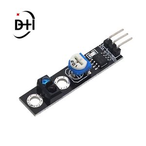 Sensor de seguimiento de pista de línea infrarroja IR TCRT5000 para evitar obstáculos para Arduino 1 Módulo de seguimiento de canal AVR ARM PIC DC 5V