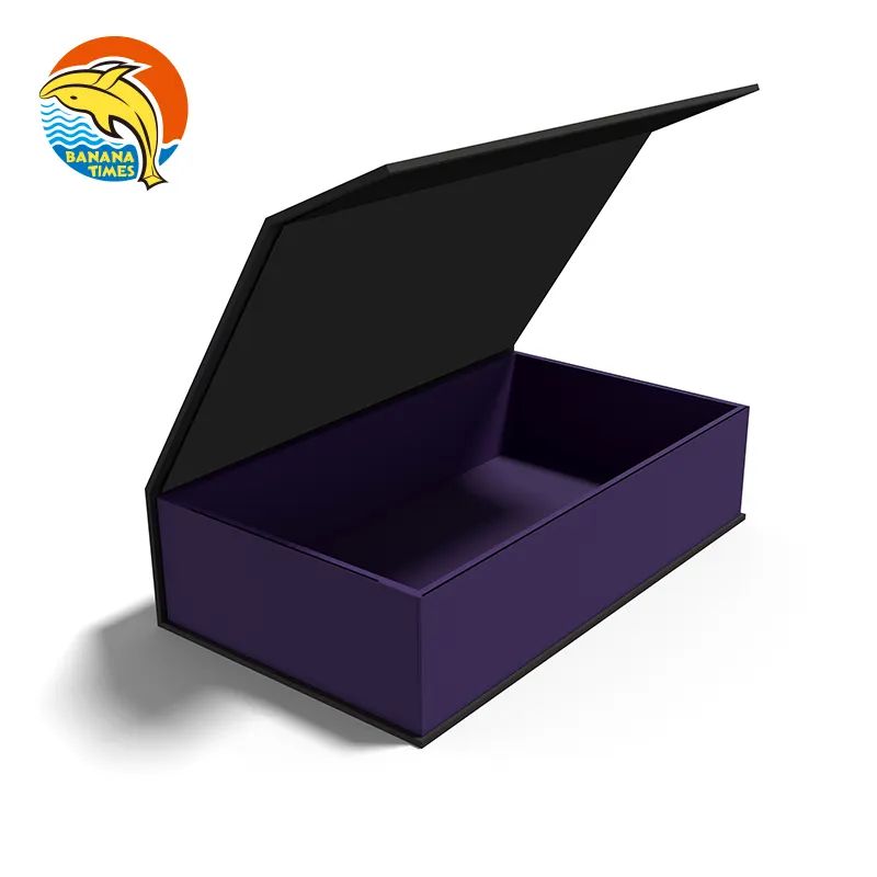 Scatola di design di lusso con logo personalizzato della migliore qualità USA scatole portaoggetti scatola regalo di carta con spedizione veloce