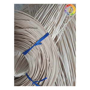 Raw Rattan Material - Rattan Core, Ratan Round Core With Customized Sized for Handicraft, Raw <strong>Natural</strong>/ Bleached Rattan Core - Product Image 5