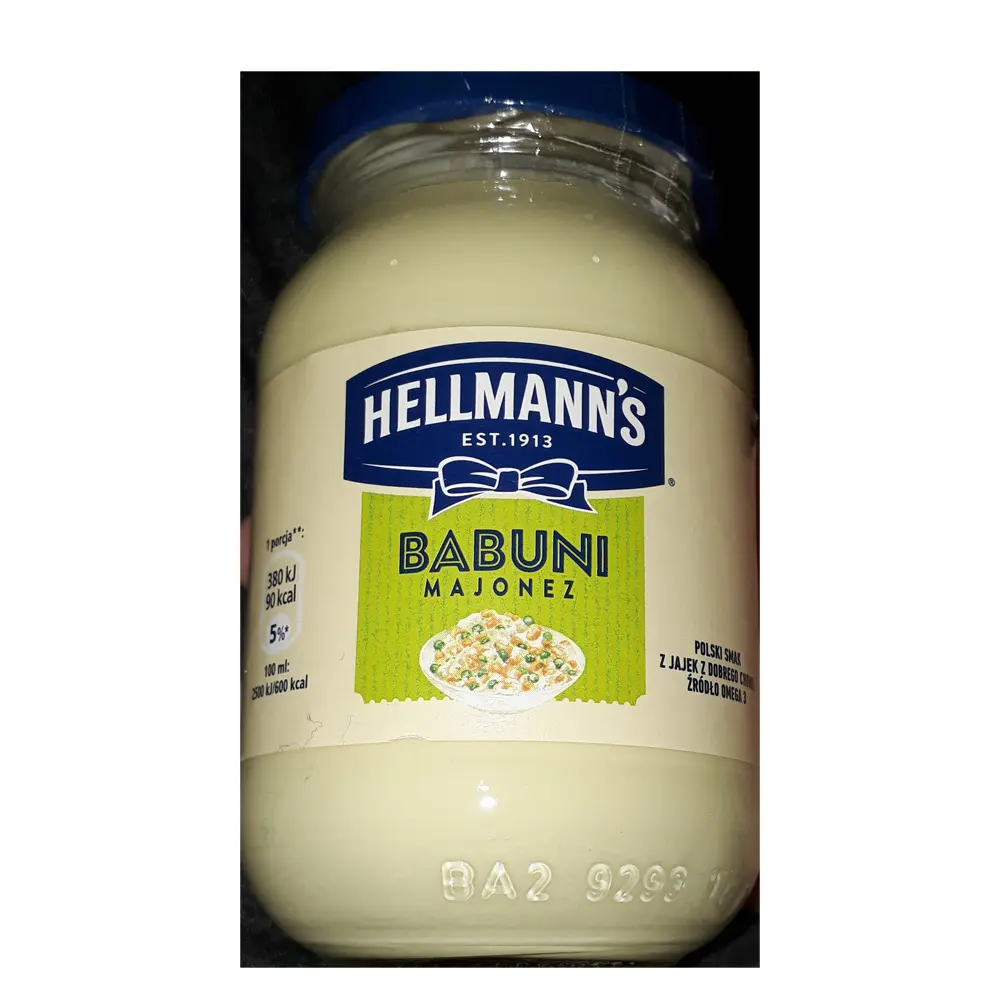 Hellmann's babuni Mayonnaise 405ml thực Mayonnaise Kosher số lượng lớn container thực Mayonnaise Kem Salad Dressing