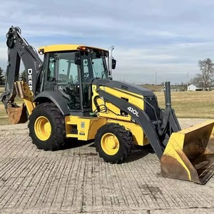 ジョーンディア310SL中古4-in-1バケットミニスキッドステアローダー状態の良いバックホー - Product Image 6