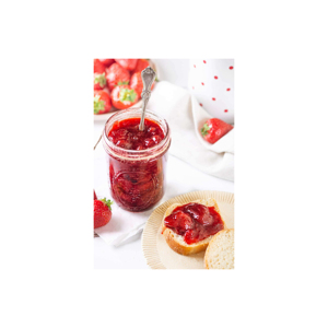 Organic Wild Strawberry Preserve Hand-Picked and Made <strong>Fresh</strong> All-Natural <strong>Jam</strong> - Product Image 1