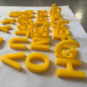 Kinh Doanh Dấu Hiệu DIY Acrylic Biển Tùy Chỉnh Acrylic Dấu Hiệu Laser Cắt Thư Kênh 3D Acrylic Nhựa Cắt Thư Dấu Hiệu Nhà Máy - Product Image 3