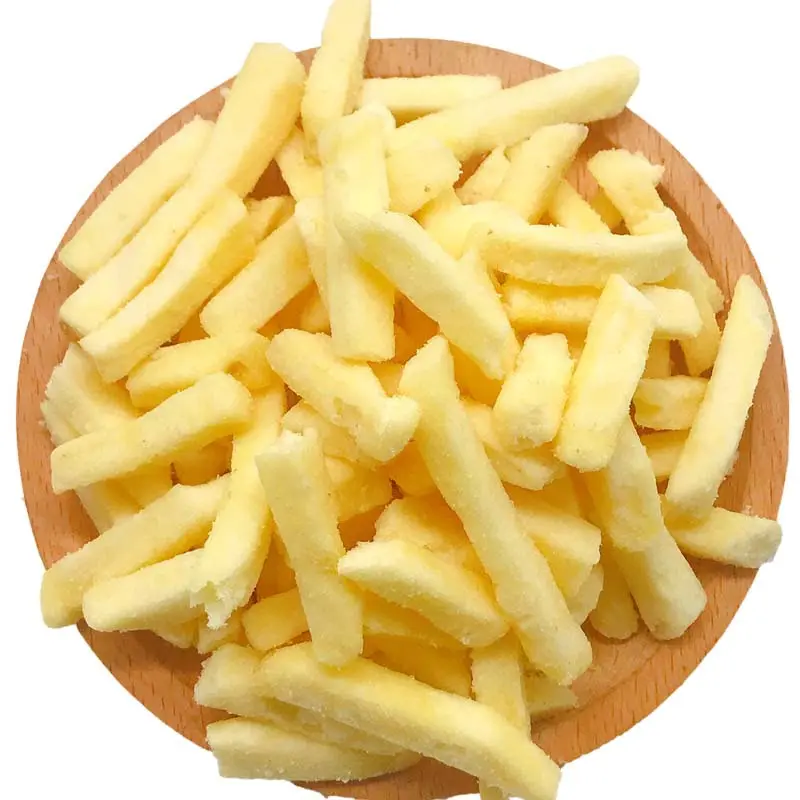 Patatas fritas al vacío de buena temperatura/bocadillos de palitos de patata