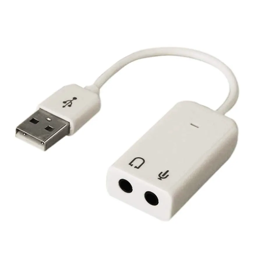 Scheda Audio USB esterna 7.1 canale adattatore Audio per Windows XP Win 7 8