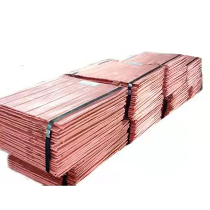 Cátodo de cobre electrolítico de alta calidad 99,99/Cobre de cátodo de precio de fábrica