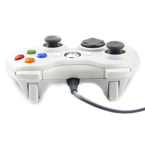 HONSON USB kablolu titreşim Gamepad için PC denetleyicisi için Windows 7 / 8 / 10 değil Xbox 360 için yüksek kalite ile * beyaz - Product Image 3