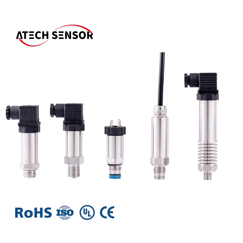 0.5v-4.5v sensore di pressione Atech 4-20ma sensore di pressione dell'acqua piezoelettrico De Presion HVAC sensore di pressione