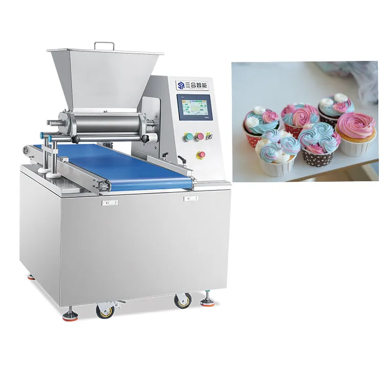 Linea di produzione di riempimento e glassa macchina rotativa per rivestimento al cioccolato automatica sulla barra del gelato