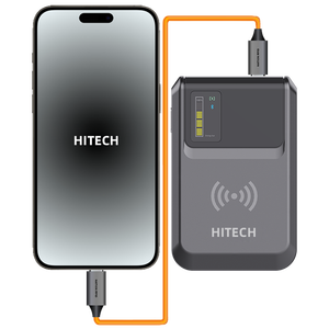 A lungo raggio 33dBi portatile lettore UHF RFID portatile per Android IOS 10000mAh Power Bank per lettore di schede di controllo accessi Bluetooth - Product Image 1