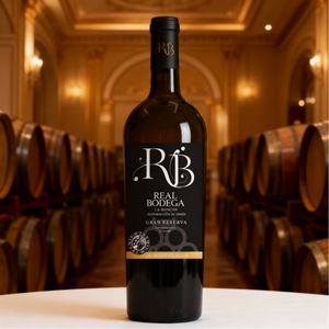 Real Bodega, Gran Reserva, Tempranillo e Cabernet Sauvignon, 13-13,5% Vol Alcohol, D.O., 0,75Lt, De Castilla La Mancha. - Product Image 6