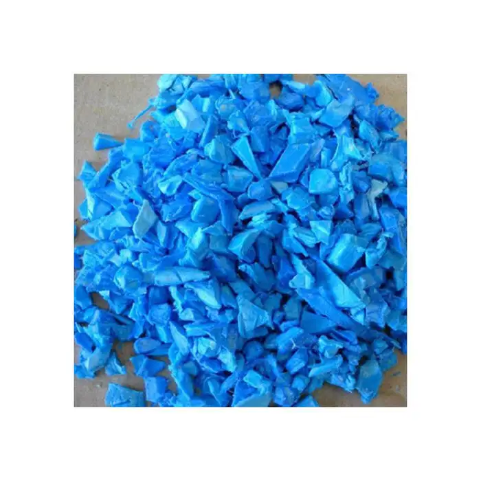 Top Grade HDPE blue drum plastic scraps for sale