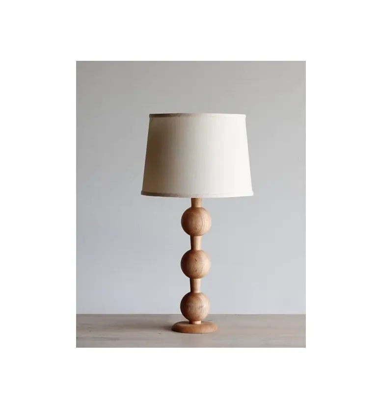 Lampade da tavolo classiche in legno della migliore qualità Arm Hotel/ufficio/decorazioni per la casa lampade da tavolo con base in legno in vendita