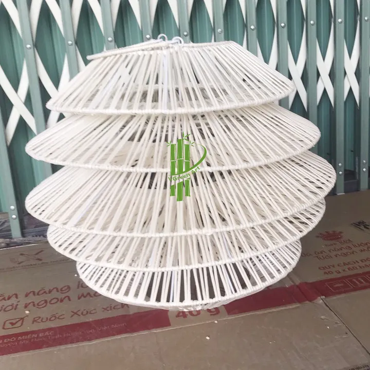 Abat-jour de suspension décoratif en rotin éclairage lanternes naturelles faites à la main 100% fait à la main nouveau modèle 2023