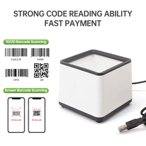 2D Omnidirectional USB Desktop Barcode <strong>Scanner</strong> 2D PDF417 <strong>Data</strong> <strong>Matrix</strong> <strong>Bar</strong> <strong>Code</strong> Reader with Automatically Scanning for Shop Store - Product Image 2
