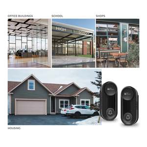 New Long Range <strong>Wireless</strong> House Audio Doorphone <strong>2</strong> <strong>Way</strong> Talk Door Phones <strong>Wireless</strong> <strong>Intercom</strong> for Home - Product Image 4