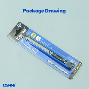 DANMI 9mm emniyet çok amaçlı kutular kesici bıçak çırpıda bıçakları ve slayt kilitleri ile uygun araçları ve hobi bıçak - Product Image 6
