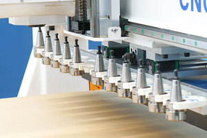 Muebles de carpintería Cnc Router 1328 Atc Máquina de anidación Diseño de puerta de madera Máquina Cnc para hacer armario - Product Image 5
