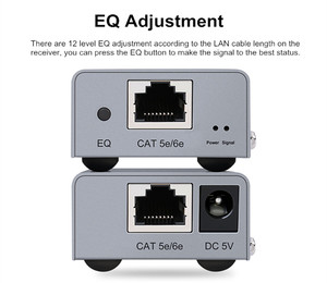 DTECH OEM 1080P 60Hz HDMl Video Transmisor Extensor Adaptador 1 en 2 salidas HDMI Splitter - Product Image 4