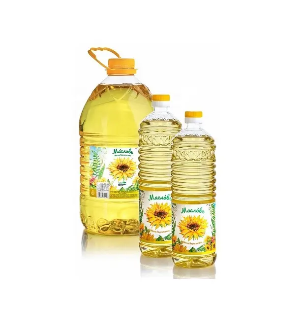 Kualitas tinggi 100% murni Premium minyak bunga matahari murni dalam jumlah besar