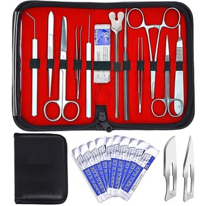 Dissection <strong>Kit</strong> Comprehensive Dissection <strong>Kit</strong> with Non-Slip Grip Instruments 18-Piece Professional Tool Set Surgical Instruments - Product Image 5