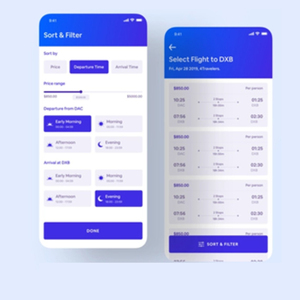 Hotel And Flight Booking Mobile App with Multi Features &amp; <strong>Design</strong> Available Mobile Application Development (Android / iOS) - Product Image 1