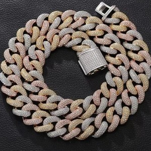 Top Quality 22mm 480 Grms Miami Cuban <strong>Chain</strong> Iced Out <strong>Chain</strong> Ready to Ship 10k Gold VVS Lab Grown Diamond <strong>Chain</strong> Cuban Link - Product Image 5