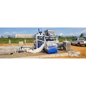 Máquina automática de fabricación de bloques de cemento entrelazados, material de construcción de maquinaria de Motor, bomba PLC para bloques de pavimentación, venta al por mayor - Product Image 5