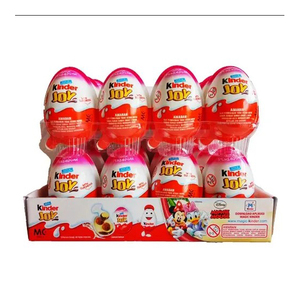Kind Er Joy 20g 4パックチョコレートクリーム卵玩具輸入された甘いチョコレートバルク包装固体キャンディビスケットフルーツジャムナッツ - Product Image 3