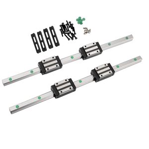 200MM New <strong>Linear</strong> <strong>Rail</strong> HGR15 with HGH15CA Carriage Slider Block CNC Kit HGH15 <strong>Linear</strong> <strong>Slide</strong> <strong>Rail</strong> Core Components Engine &amp; PLC - Product Image 1