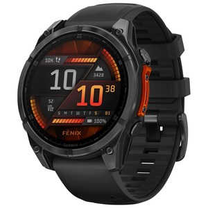 超级畅销原装Garmins Fenix 8 43毫米AMOLED高级多运动全球定位系统智能手表防水IP67橡胶合金带OLED