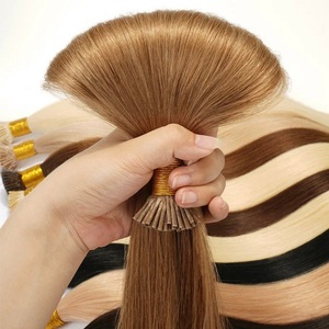 Vietnamese Virgin Hair Extensions Body <strong>Model</strong> I Tip Keratin Raw Material Natural Wave <strong>Bundle</strong> Style - Product Image 4