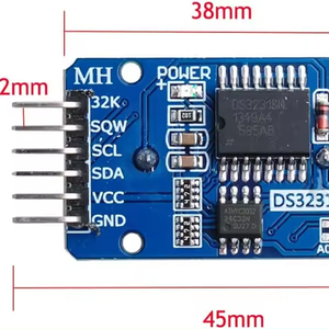 Modulo orologio DS3231 AT24C32 Real Time Clock modulo RTC modulo DS3231 raspberry pi DS3231 3.3V-5.5V senza batteria - Product Image 2