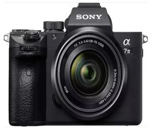 Üst satış Alpha A7 III (ILCEM3K-B) tam çerçeve Mirrorless -değiştirilebilir Lens kamera ile 28-70mm Lens ile 3-Inch LCDnew stok - Product Image 1