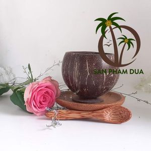 Dekorasyon içme tarzı için modern tasarlanmış/çevre dostu hindistan cevizi fincan ile doğal hindistan cevizi fincan - Product Image 6