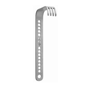Hip Retractor Blade, Hohmann Style, 1 3/4&quot; * <strong>6</strong>&quot;, Long Rounded End, <strong>6</strong>&quot; Handle US Surgical Stainless Steel Usage: Reusable - Product Image 2