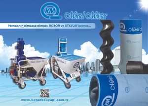 热卖Mortel Meister OEM ODM 2L6夹套定子备件，用于渲染机和抹灰灌浆蜗杆泵
